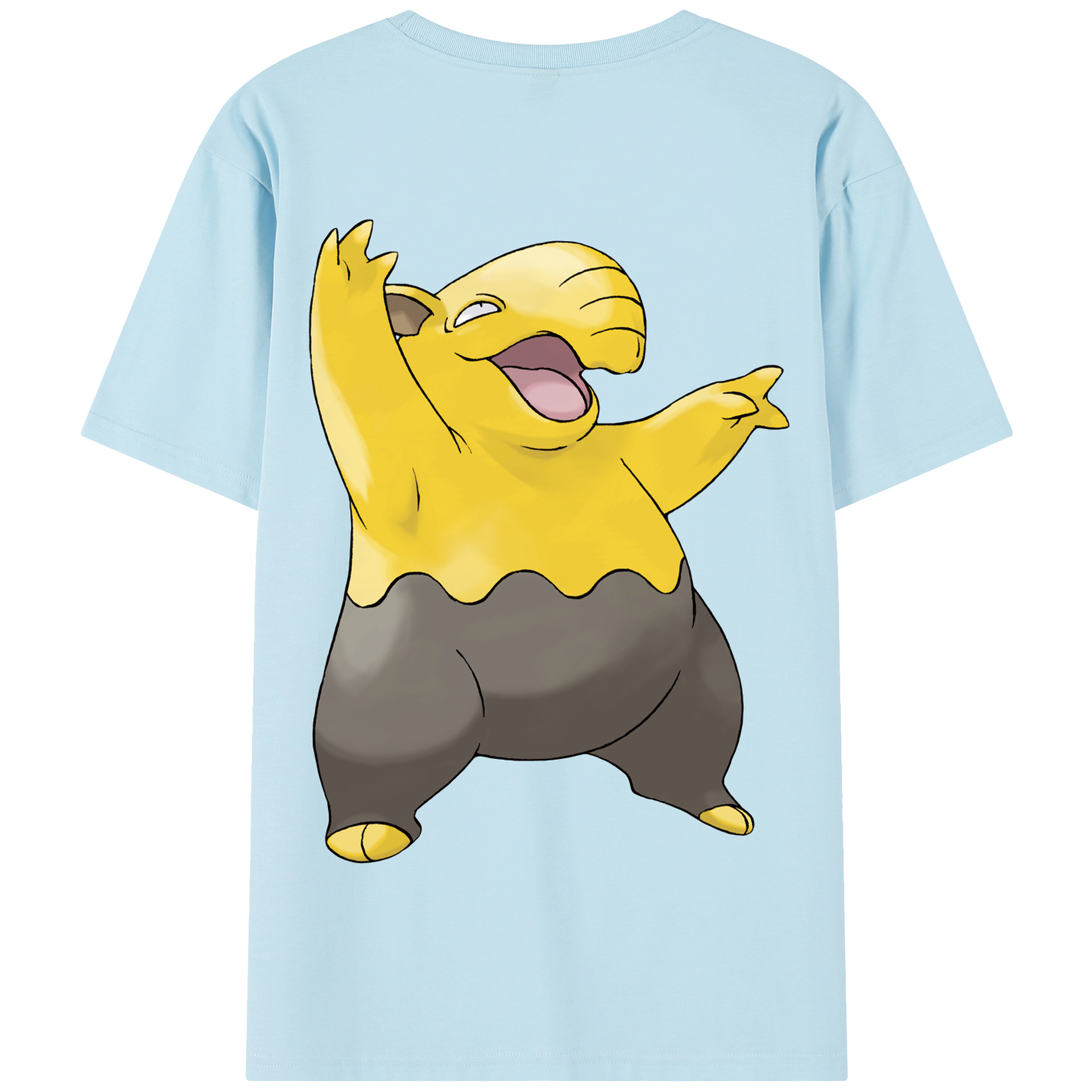 （画像用） ポケットモンスター Pokémon 綿100％半袖Tシャツ（背面プリント）